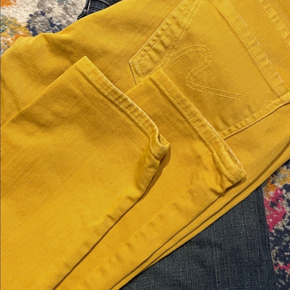 Citizens of Humanity Mustard Yellow Denim - Picture 5 of 7